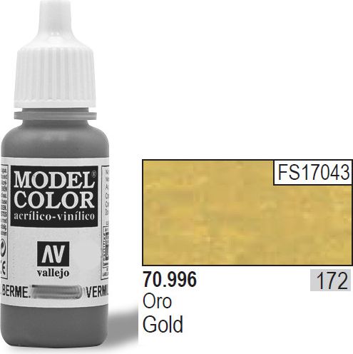 Vallejo Farba Nr172 Gold Metallic 17ml - 70996