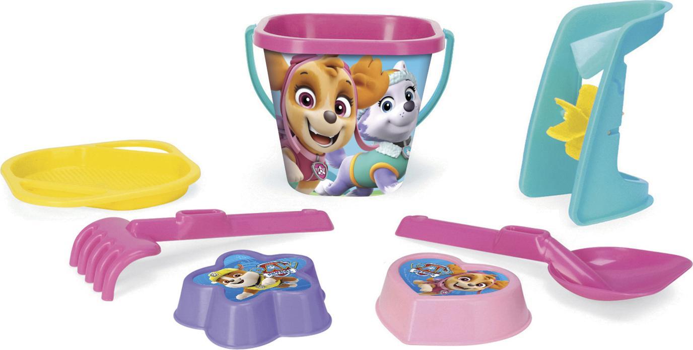 Wader Paw Patrol komplet do piasku 7 el. różowy