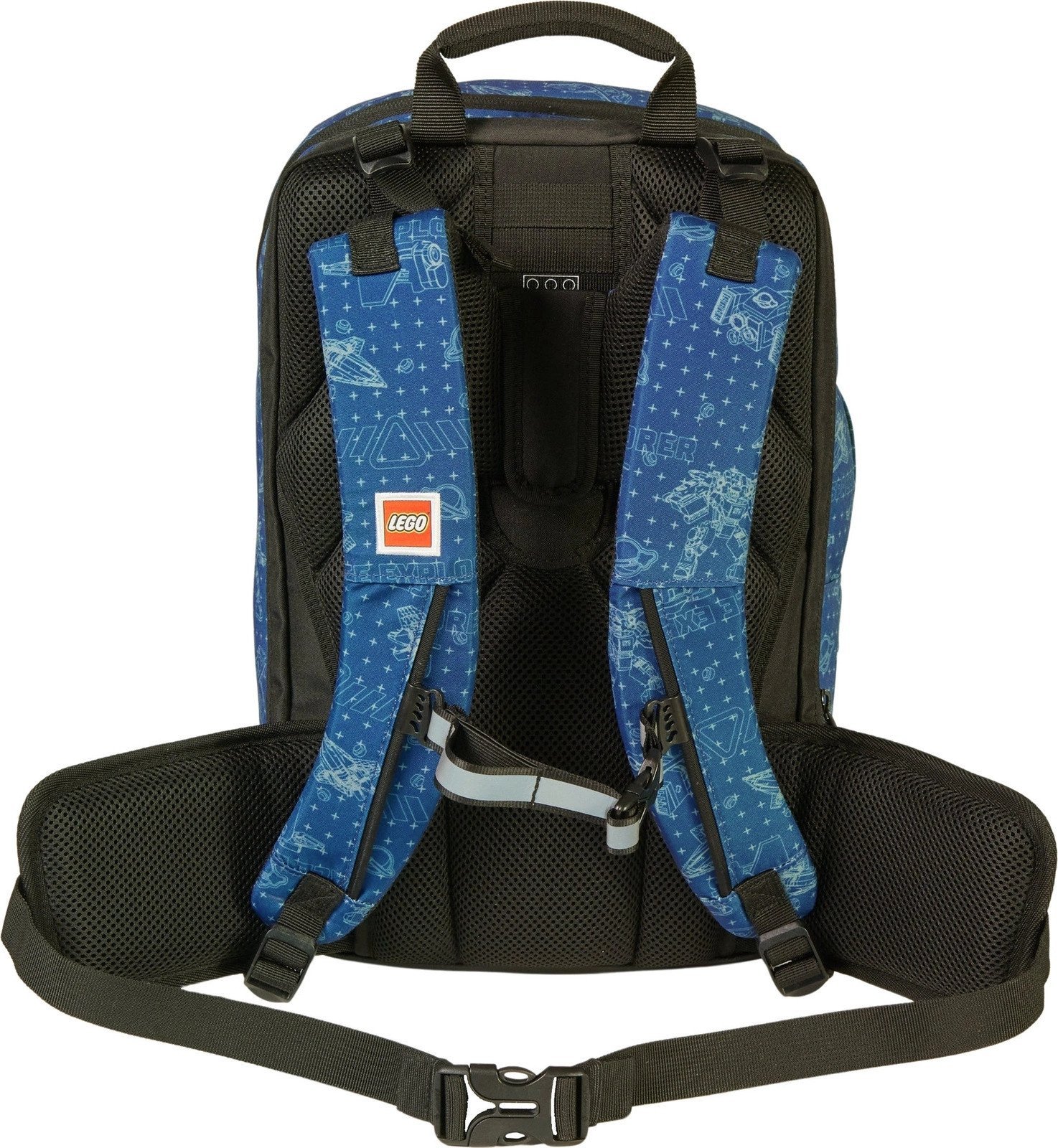 LEGO City Petersen School Backpack 20209-2505 Niebieski One size