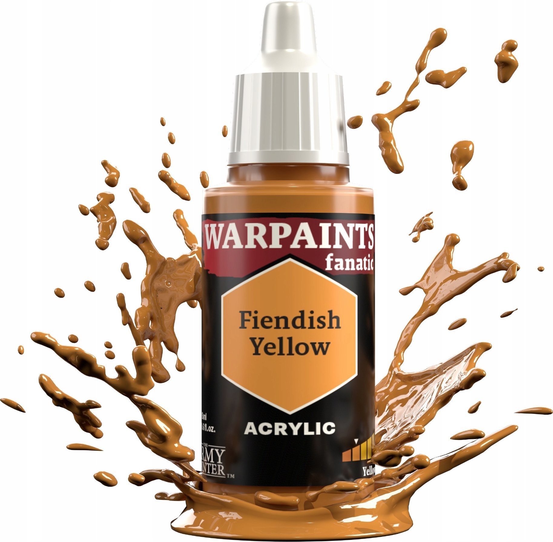 Army Painter The : Warpaints - Fanatic - Fiendish Yellow