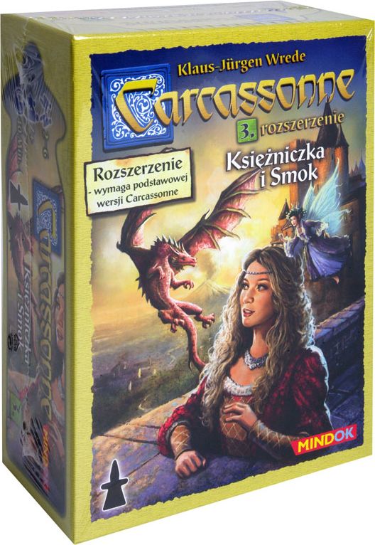 Bard Dodatek do gry Carcassonne: Księżniczka i smok