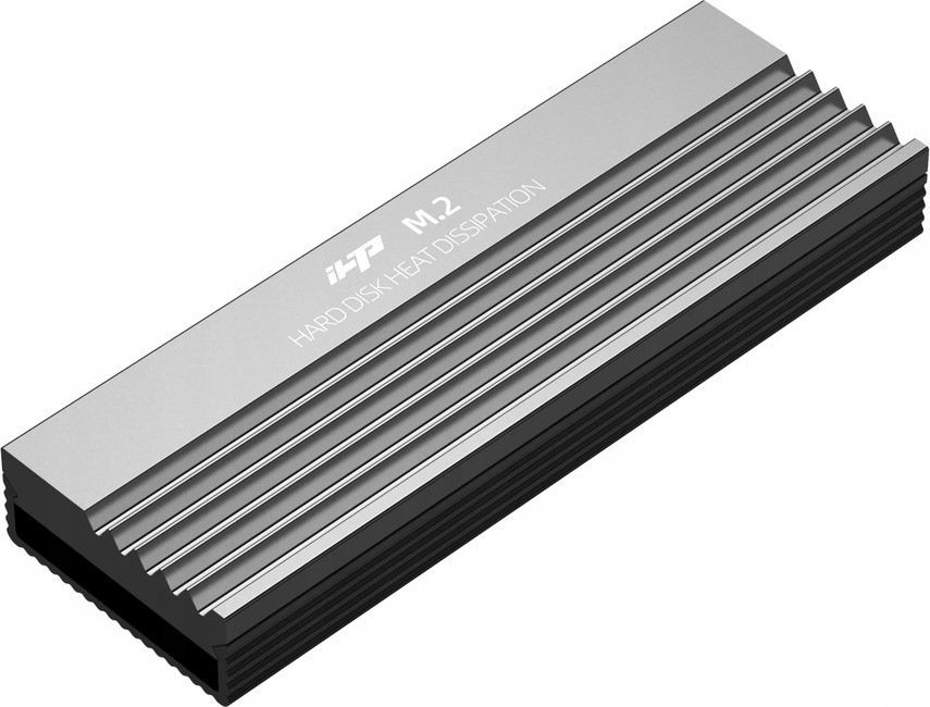 Radiator do dysku SSD M.2 2280 nvme iHTP Szary Termopad