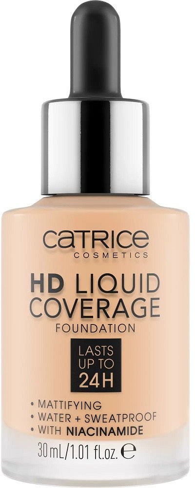 Catrice HD Liquid Coverage 24H Podkład 30ml 005 Ivory Beige