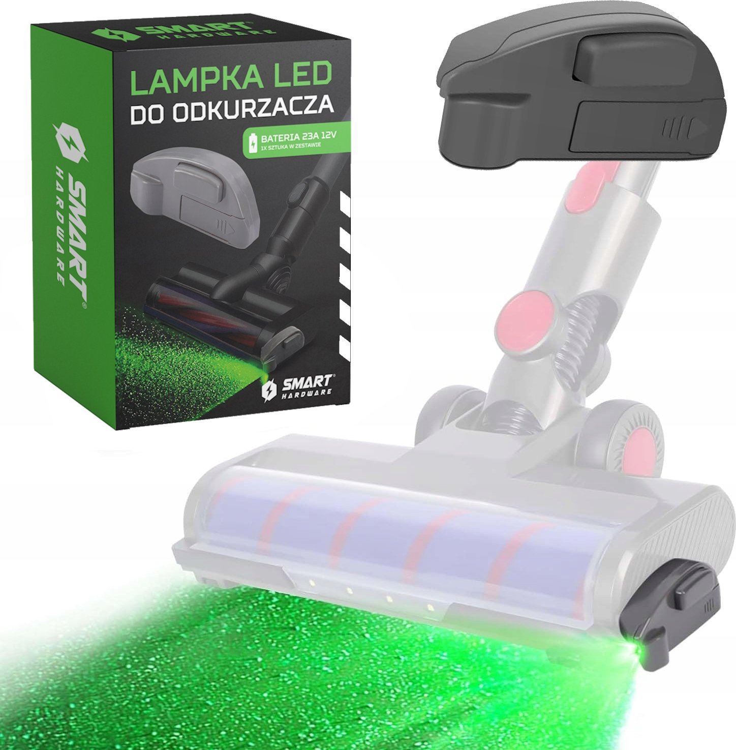 SHOPUJ.PL OŚWIETLENIE LAMPKA LED ODKURZACZA KURZ LAMPA PODŚWIETLENIE UNIWERSALNA