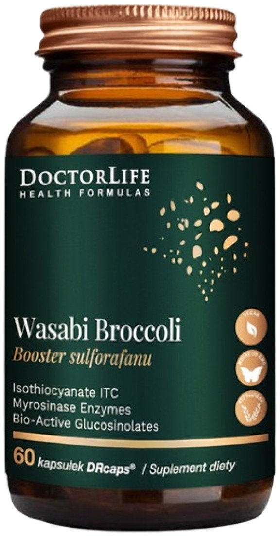 DOCTOR LIFE_Broccoli & Wasabi suplement diety 60 kapsułek