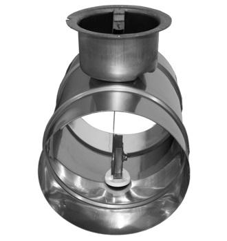 Krzys-Pol Przepustnica wentylacyjna 125mm - PROC125