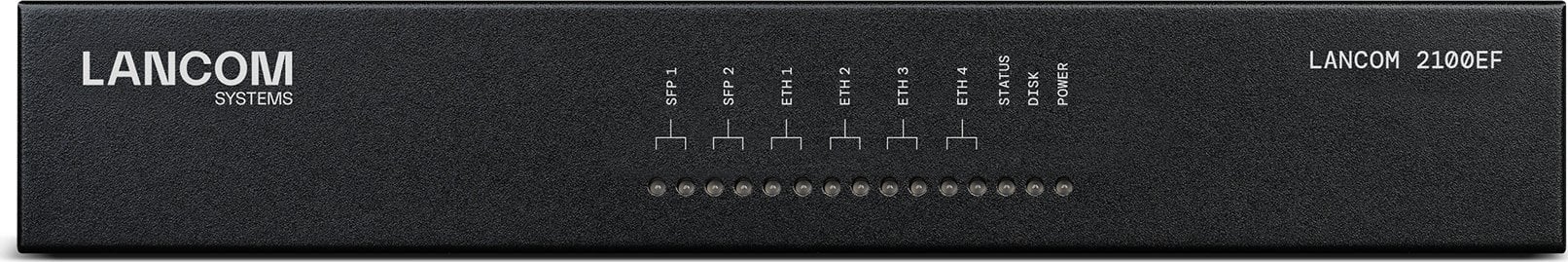 LANCOM 2100EF - SD-WAN Gateway - with fiber and ethernet - 1GbE, 2.5GbE - 1U - Cloud-verwaltet - Tisch-/Regal-Montage