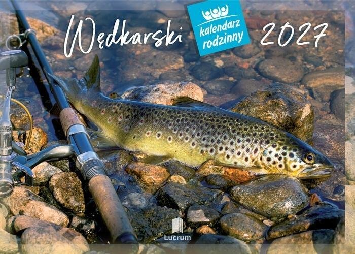 Lucrum Kalendarz 2027 rodzinny Wędkarski