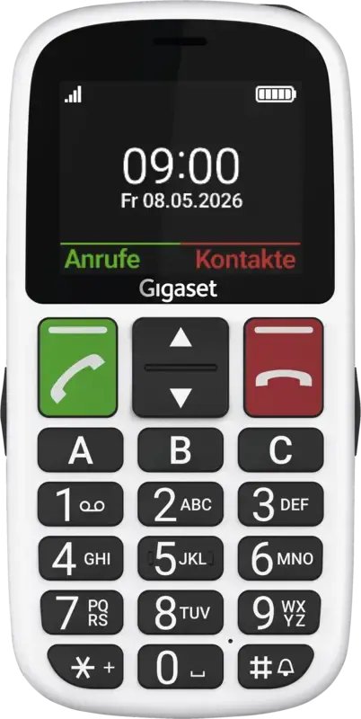 Komórkowy Gigaset GL30 kremowy biały (S30853-H1254-R102)