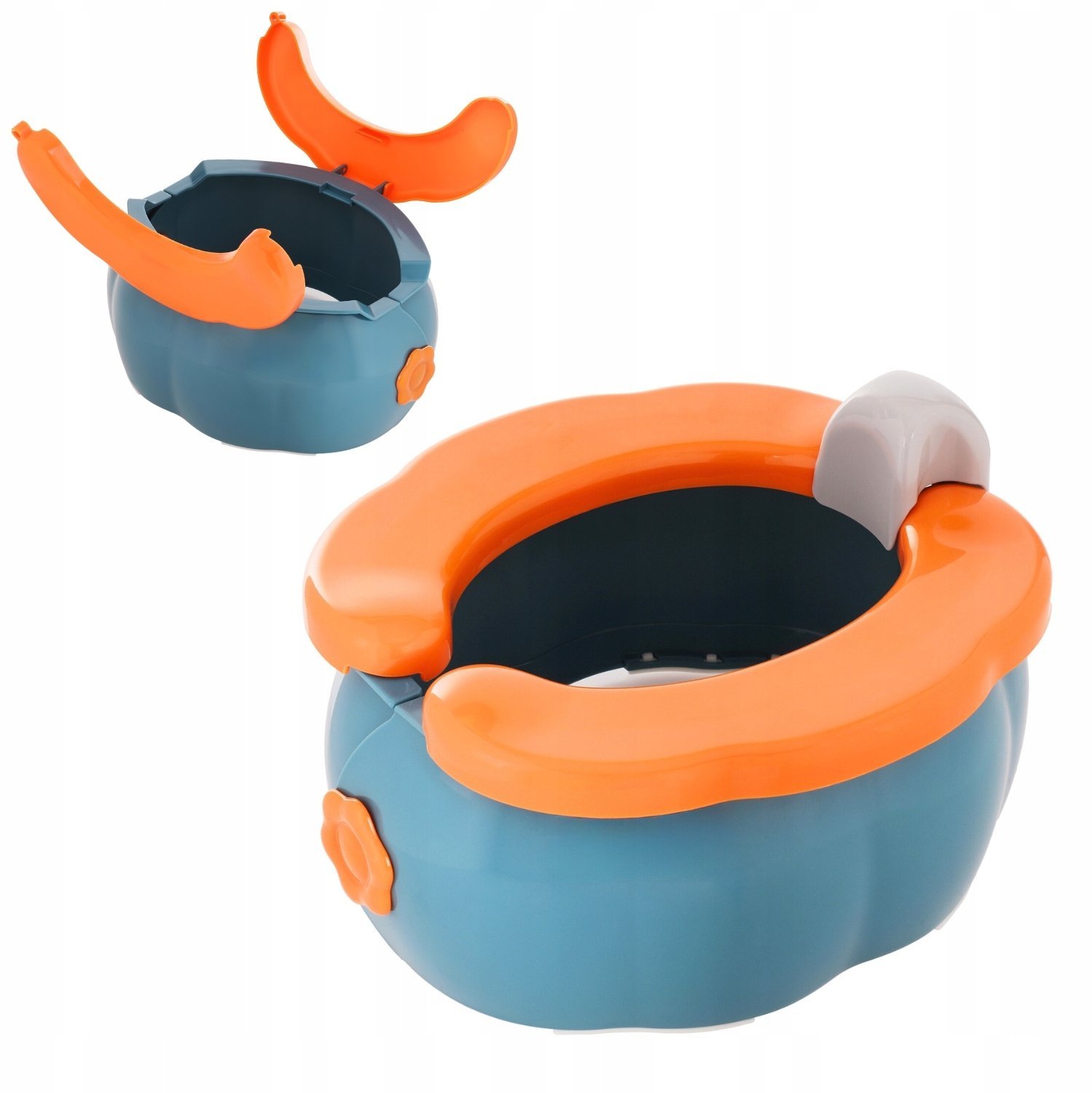 NOCNIK TURYSTYCZNY SKŁADANY BANANA BLUE-ORANGE L 5904905022356