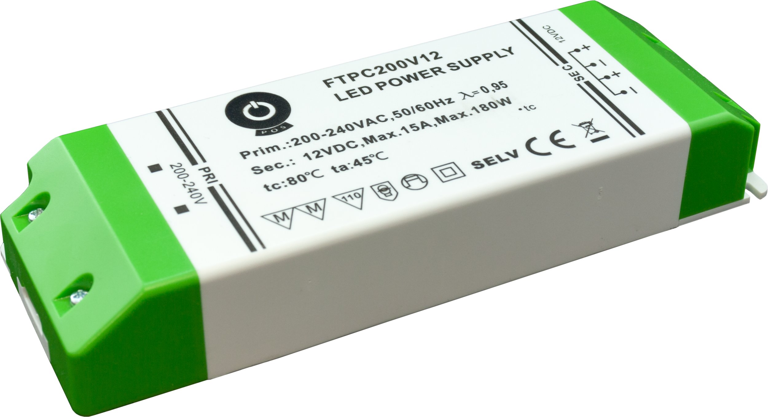 Agam Zasilacz LED stałonapięciowy FTPC200V24 24V 200W 8,33A, IP20 (5902135121788)
