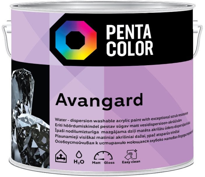 Pentacolor DISPERSIVE PAINT AVANGARD (WHITE