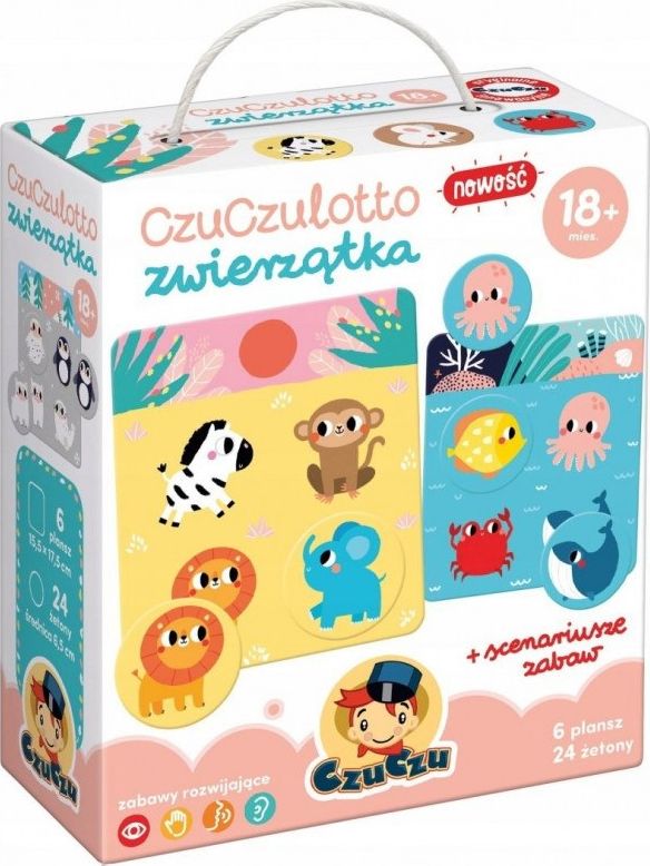 Czuczu CzuCzulotto Zwierzątka 18m+ CzuCzu