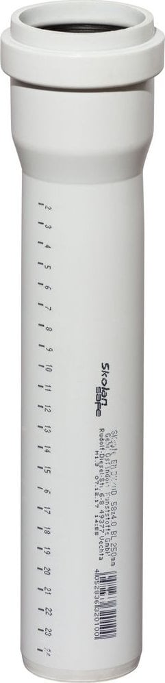 Magnaplast Rura kanalizacji dBEM 50x4.0x250 SKOLAN-dB niskoszumowa