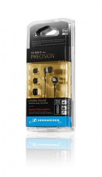 SENNHEISER CX 400-II PRECISION - DOUSZNE - CZARNE