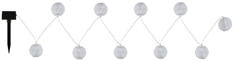 Globo Lampki Solarne LED Kulki 10x0,06W Solar 33971W