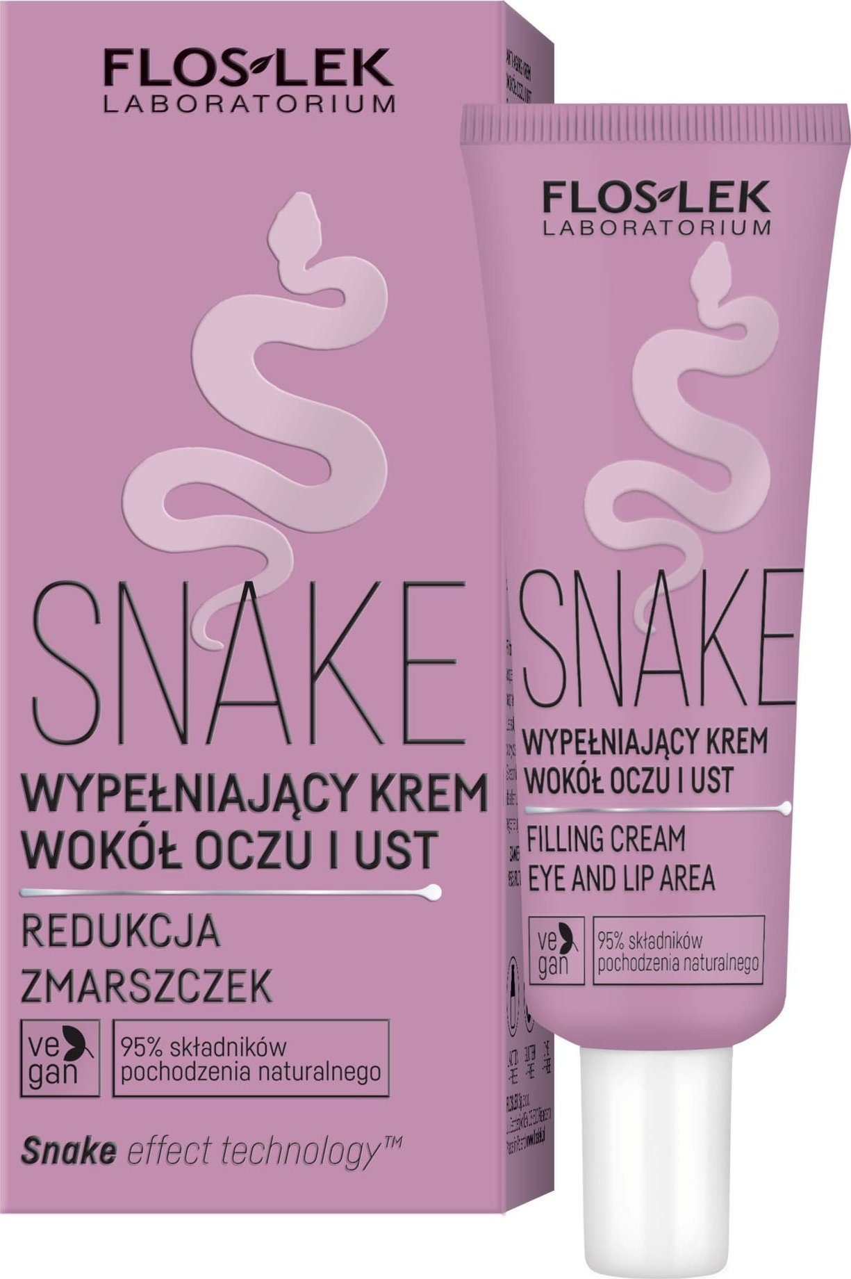 Floslek FLOSLEK Snake Krem wypełniający wokół oczu i ust 30 ml