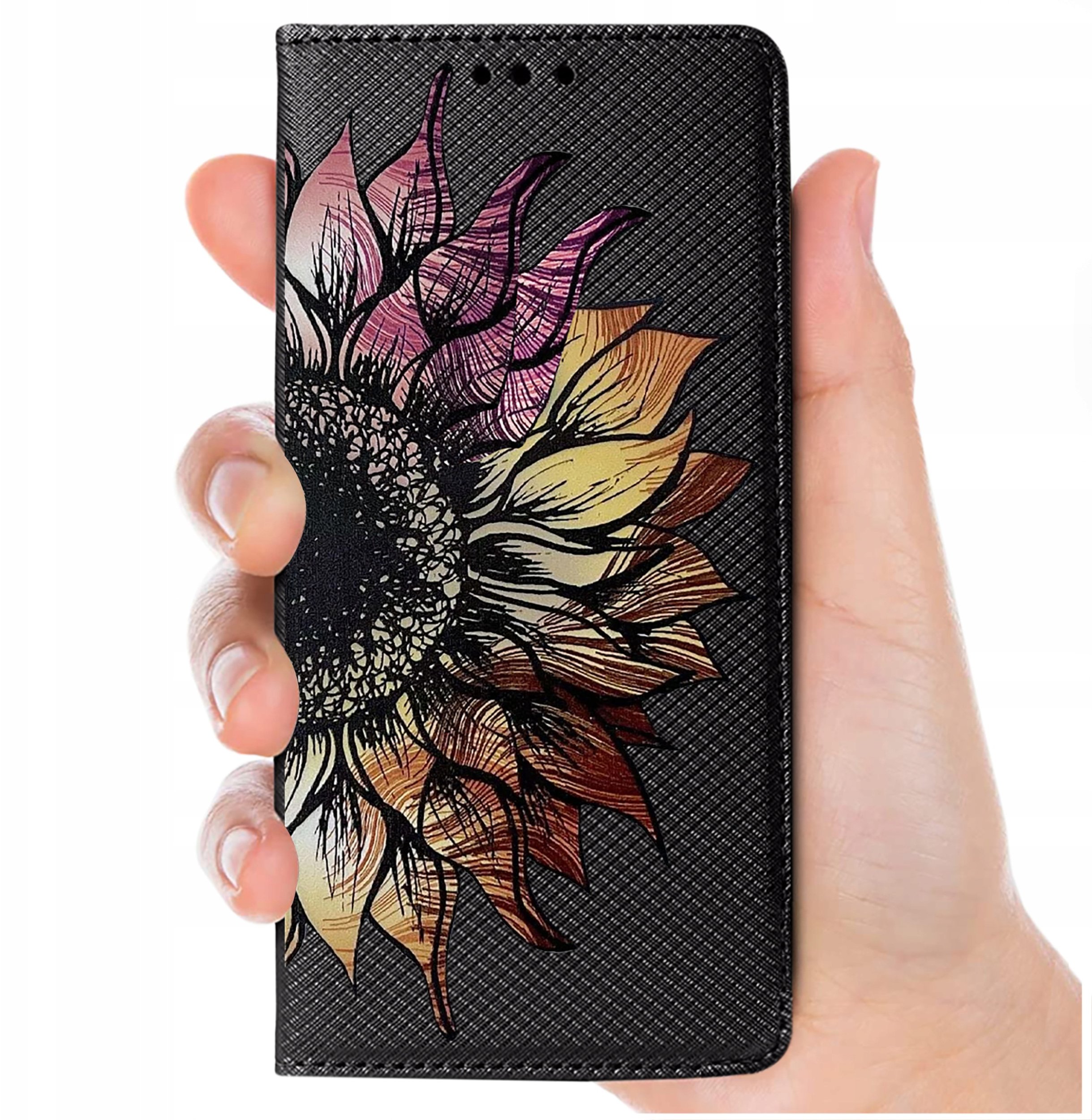 Etui do Samsung Galaxy A41 MAGNET WZORY CASE PORTFEL + SZKŁO 9H