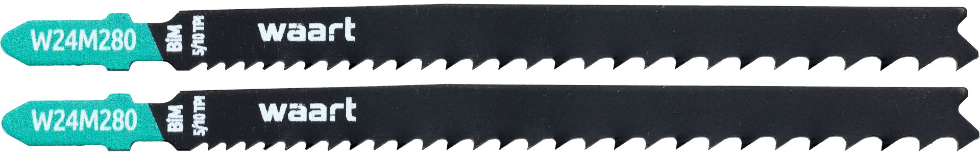 Waart WAART Brzeszczoty T 110 mm 5/10TPI drewno metal 2 szt