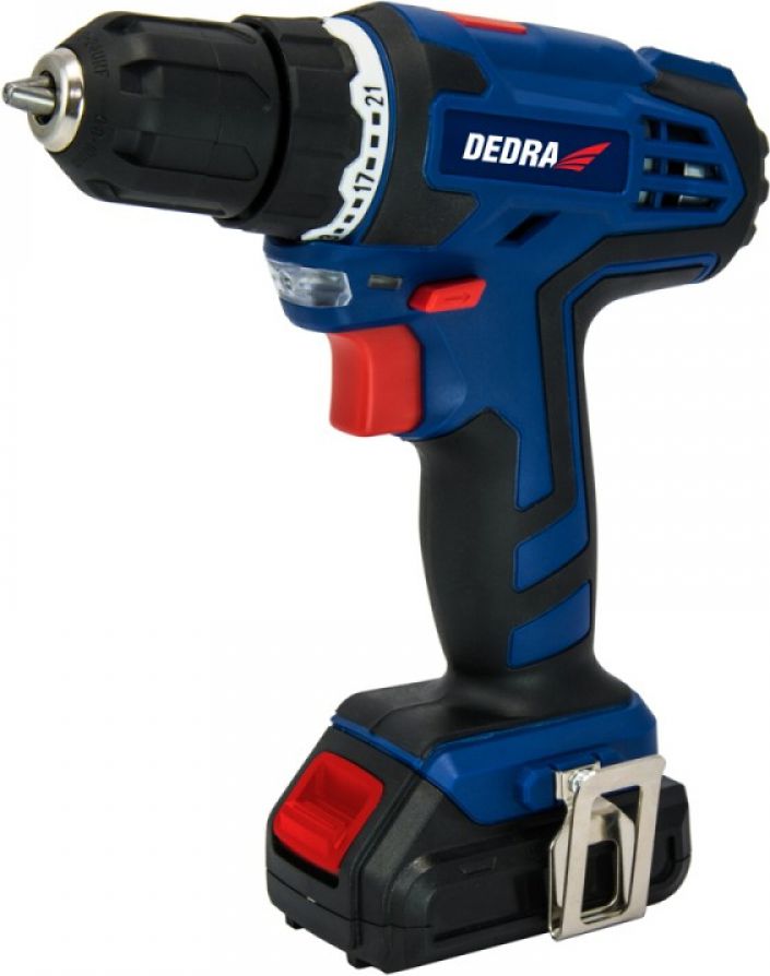 Wiertarko-wkrętarka Dedra DED7875 12 V 1 x akumulator 1.5 Ah