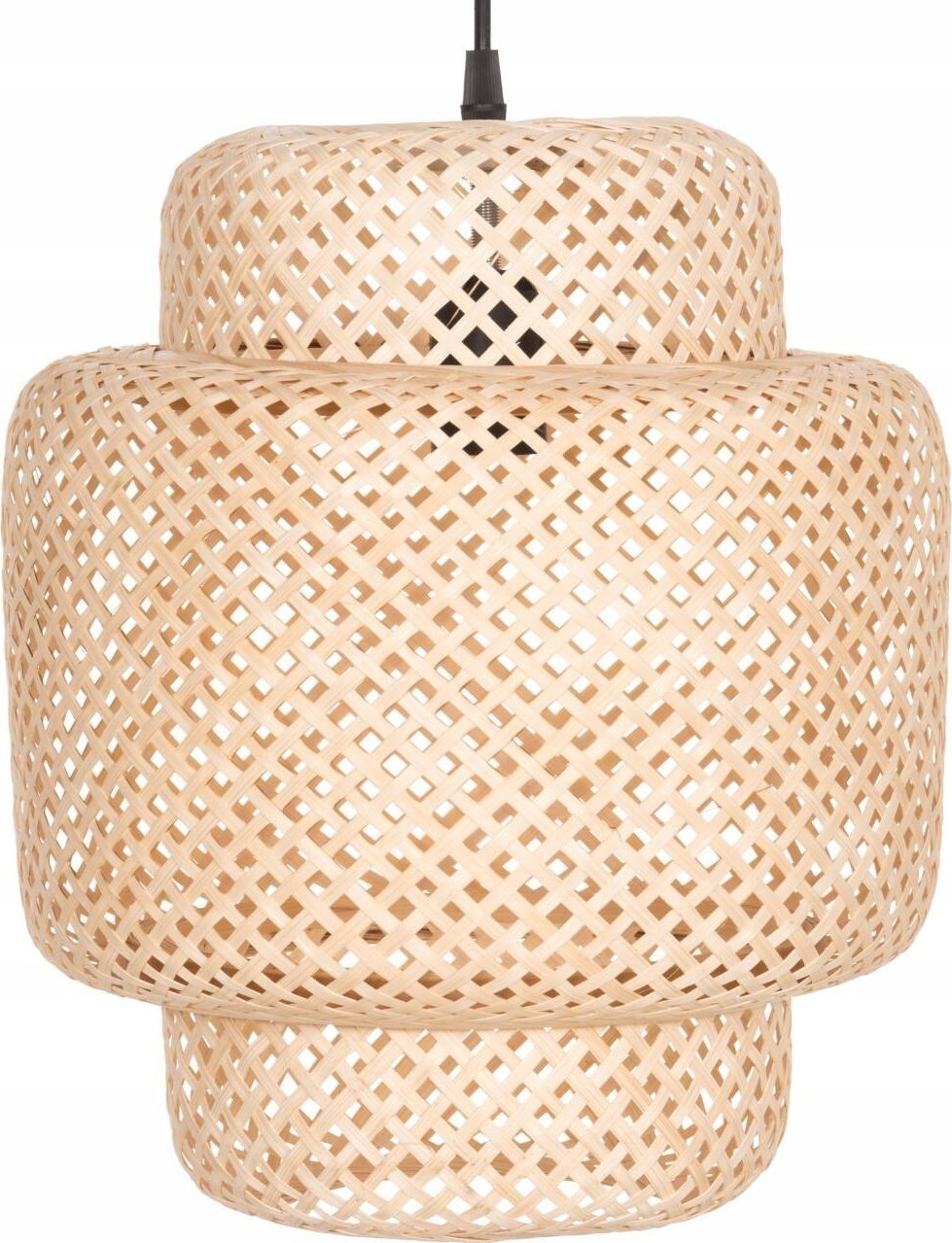 Lampa wisząca 4Living Lampa sufitowa z bambusowej plecionki, Ø 30 cm