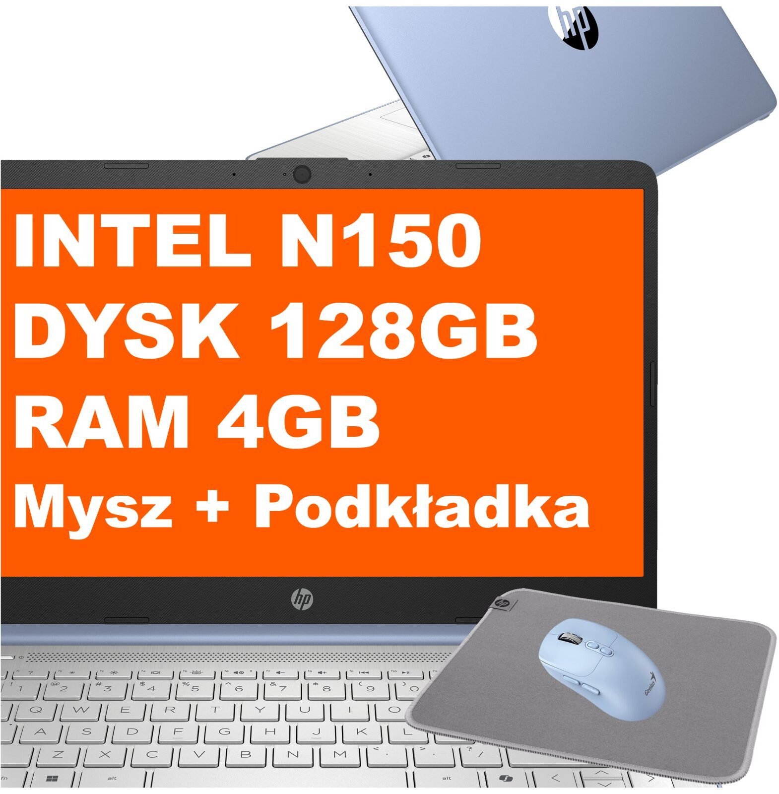HP Stream 14-dq6012dx Intel N150 / 4 GB / 128 GB / W11 (B86L6UA)