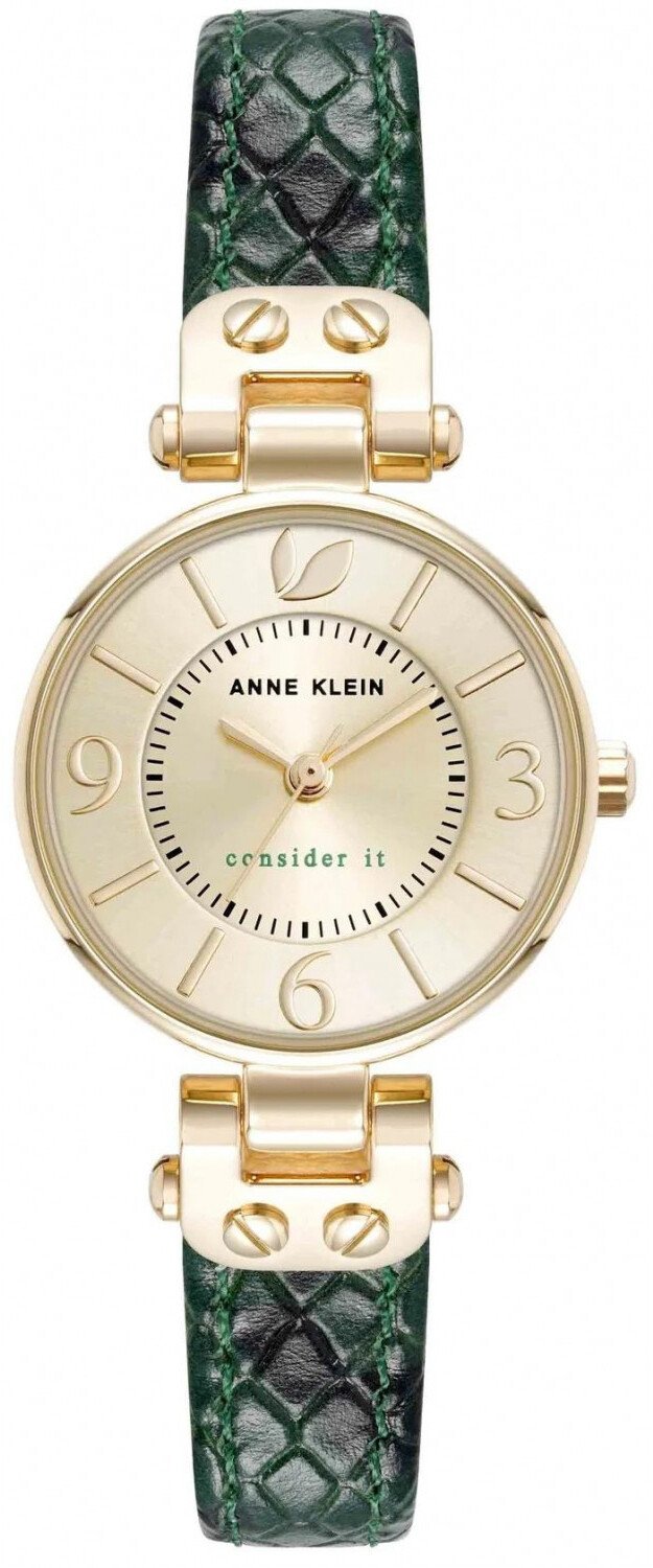 Zegarek Anne Klein Zegarek damski AK-5144CHGN czarny