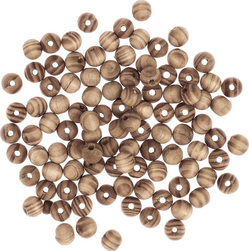 DP Craft Koraliki drewniane kulki sosnowe 10mm 100szt