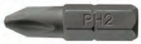 Teng Tools Grot krzyżowy PH2 25mm 3szt. (10606-0205)