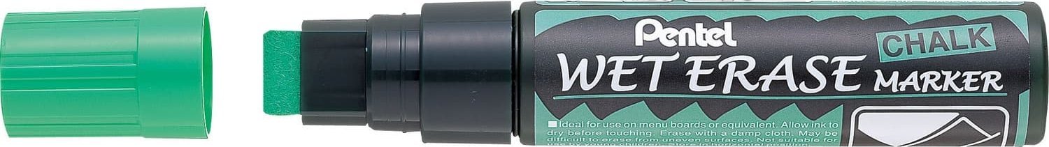 Pentel Marker kredowy Jumbo SMW56 zielony, ZIELONY
