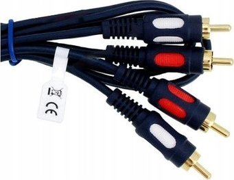 Kabel Vitalco KABEL 2XRCA - 2XRCA CHINCH 2- RCA łezka 5m fv