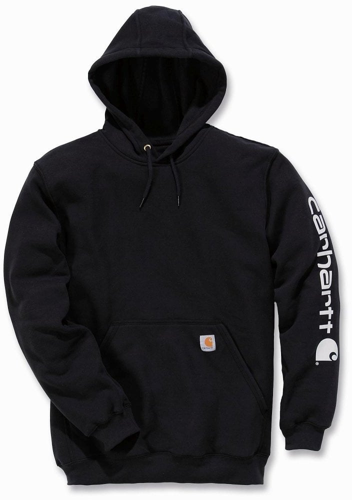 Bluza Carhartt Mid Signature Sleeve Logo Black