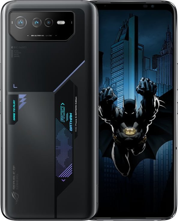 Smartfon Asus Phone 6 5G 12/256GB Czarny (90AI00D6-M00110)