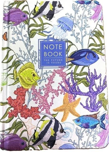 Notatnik ozdobny A6 64 stron kratka TW Ryby