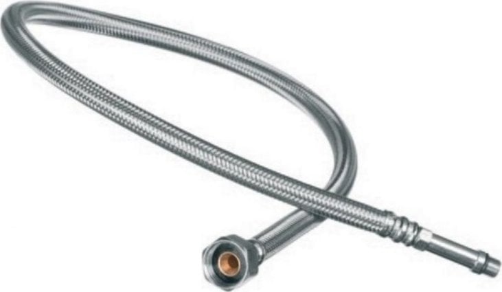 Wąż do pralki i zmywarki Tucai Wężyk do wody nierdzewny TAQ-GRIF H3/8-M10x1 końcówka długa L=60 cm [10/100]