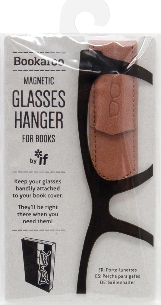IF Bookaroo Glasses Hanger - uchwyt na okulary brąz