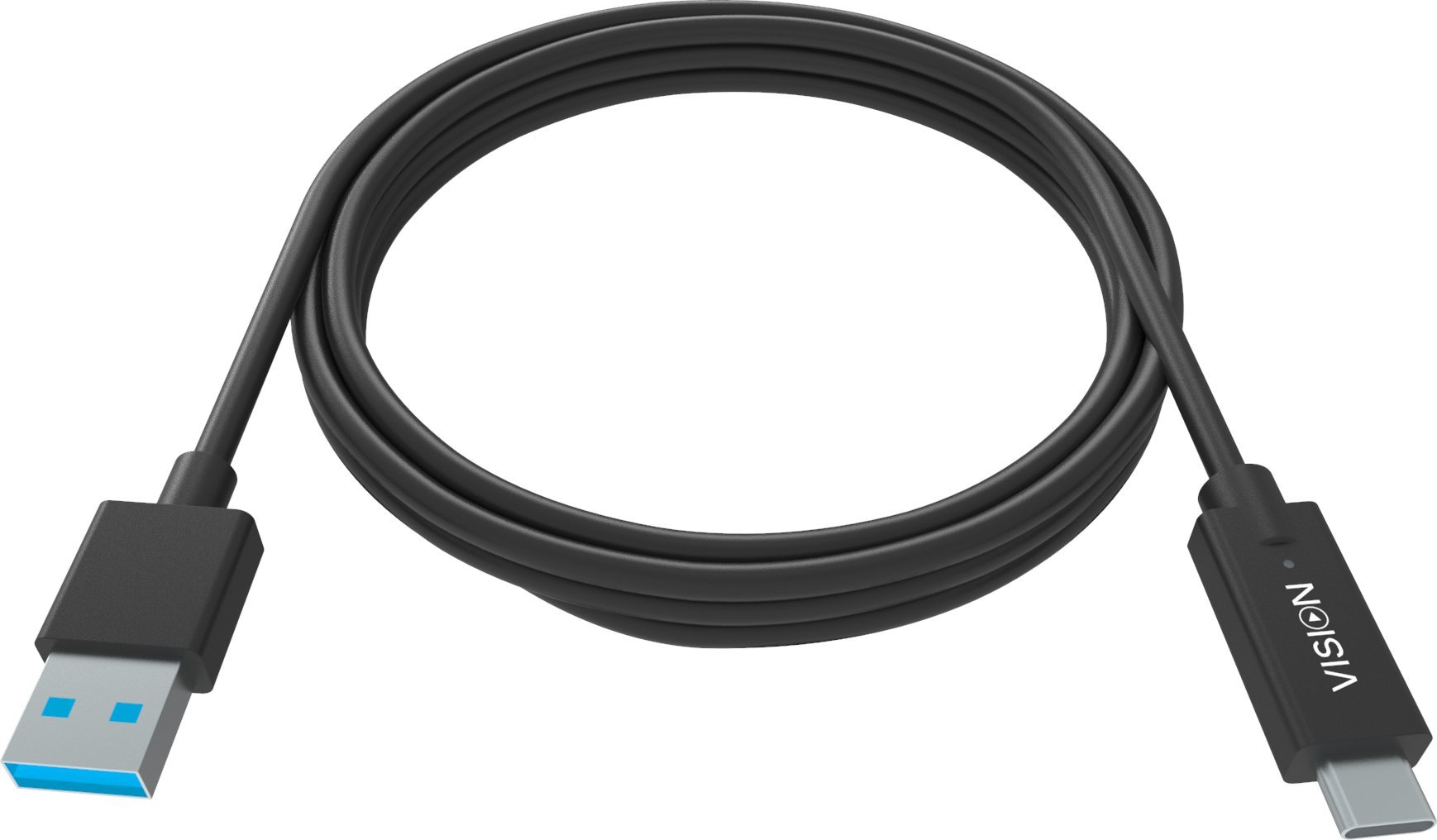 Vision VISION Professional installationstaugliches Kabel USB-C zu USB-A - 30 JAHRE GARANTIE - Bandbreite 5 Gbit/s - unterstutzt 3-A-Ladestrom - USB-C