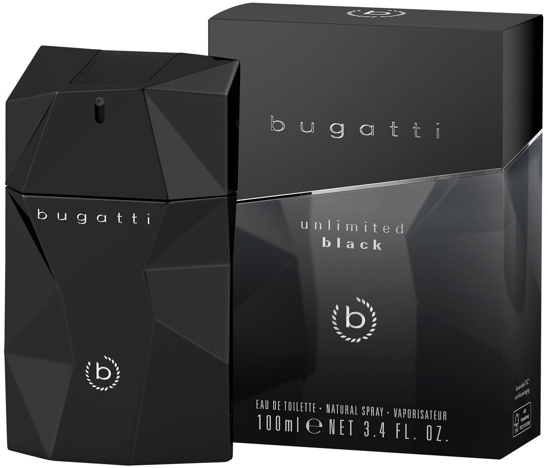 Bugatti Unlimited Black For Him Woda toaletowa dla mężczyzn 100ml