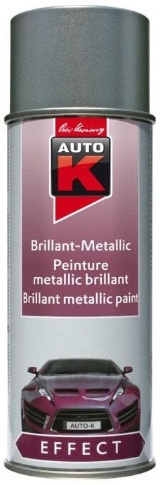 AUTO-K BRILLIANT METALLIC SILVERS 400ML