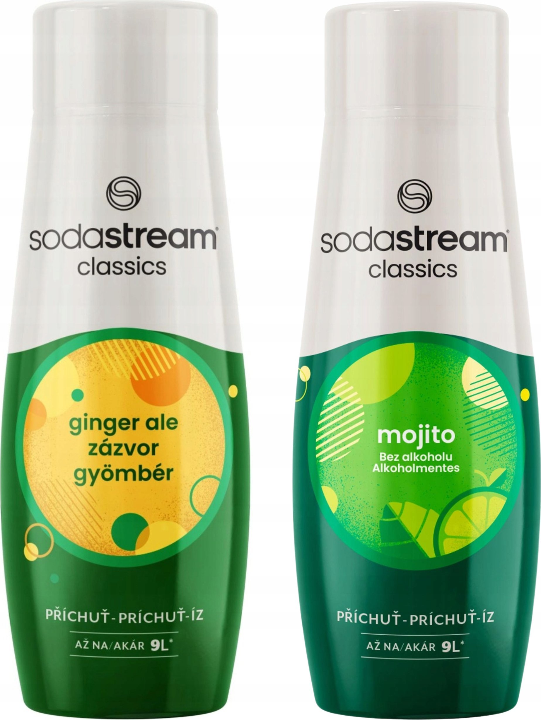 Sodastream 2x Syrop do Saturatora SODASTREAM Imbir + Mohito KONCENTRAT