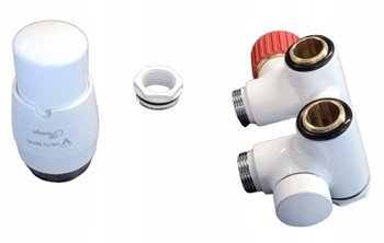 Vario Term zestaw termostatyczny Integra DUO prawy biały błyszczący IDGS0206CFK/P