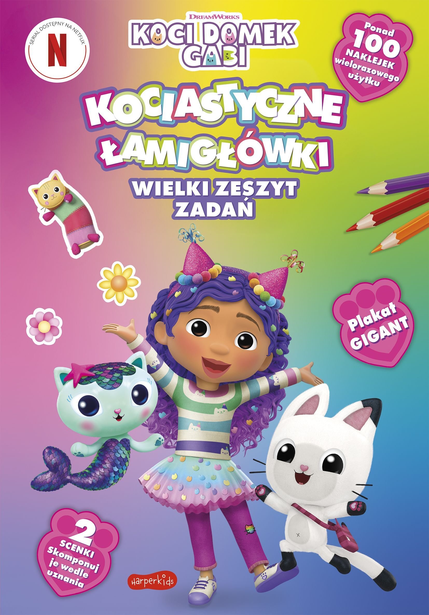 Koci Domek Gabi. Kociastyczne łamigłówki