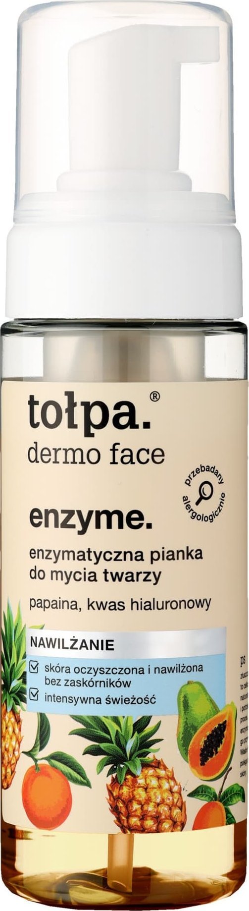 Tołpa Dermo Face Enzyme Pianka do mycia twarzy - nawilżanie 150ml