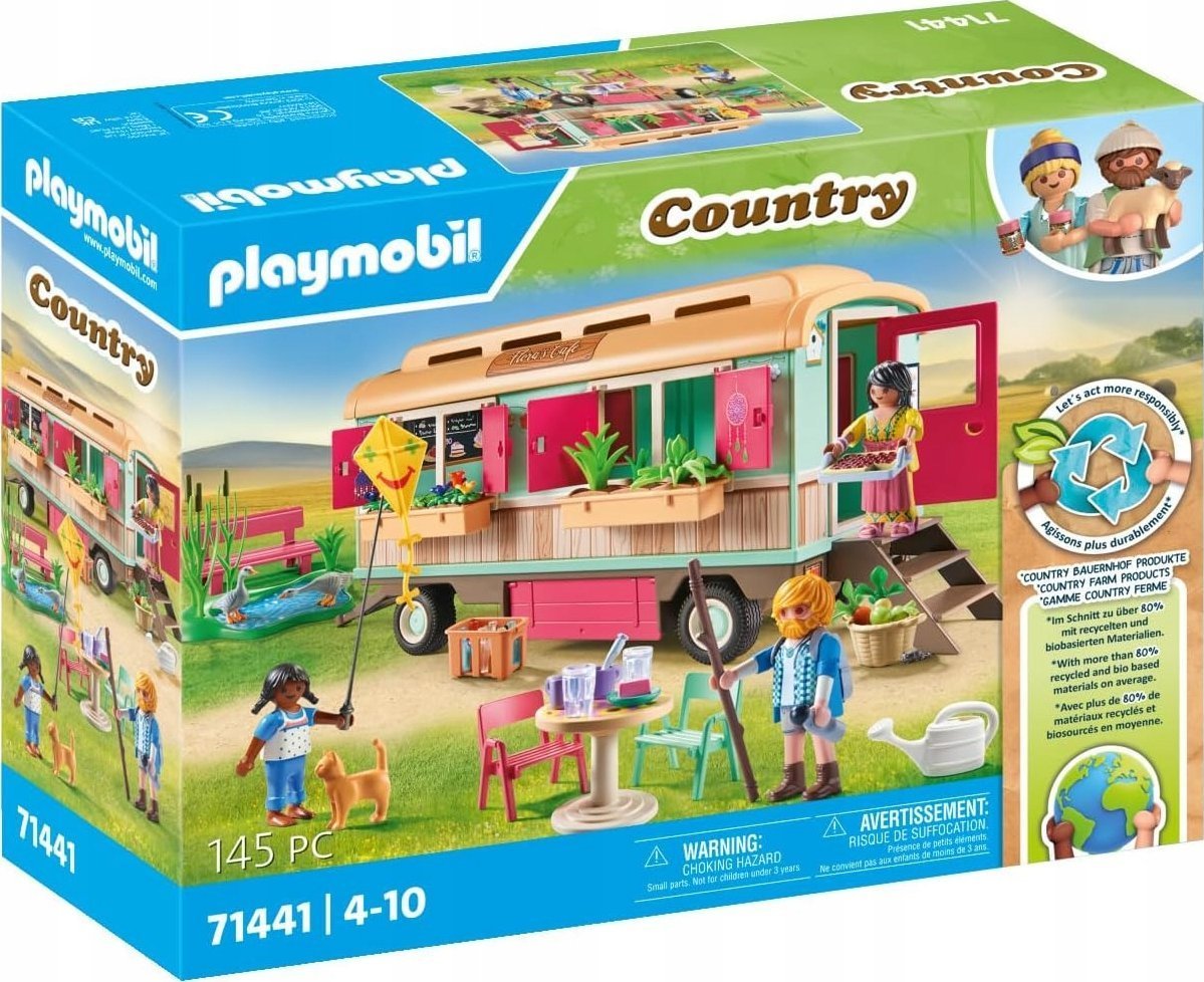 Playmobil Country 71441 Przytulna kawiarenka w wagonie
