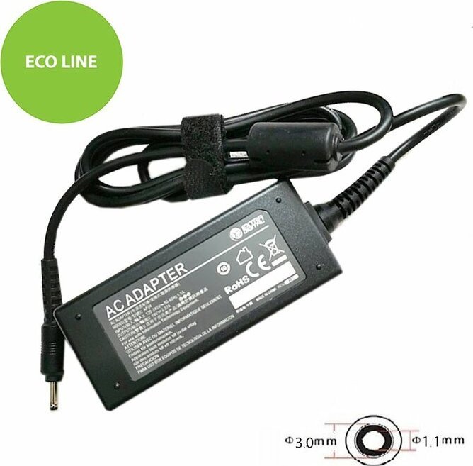 Ładowarka Extra Digital Nešiojamo kompiuterio įkroviklis ACER 45W: 19V, 2.37A