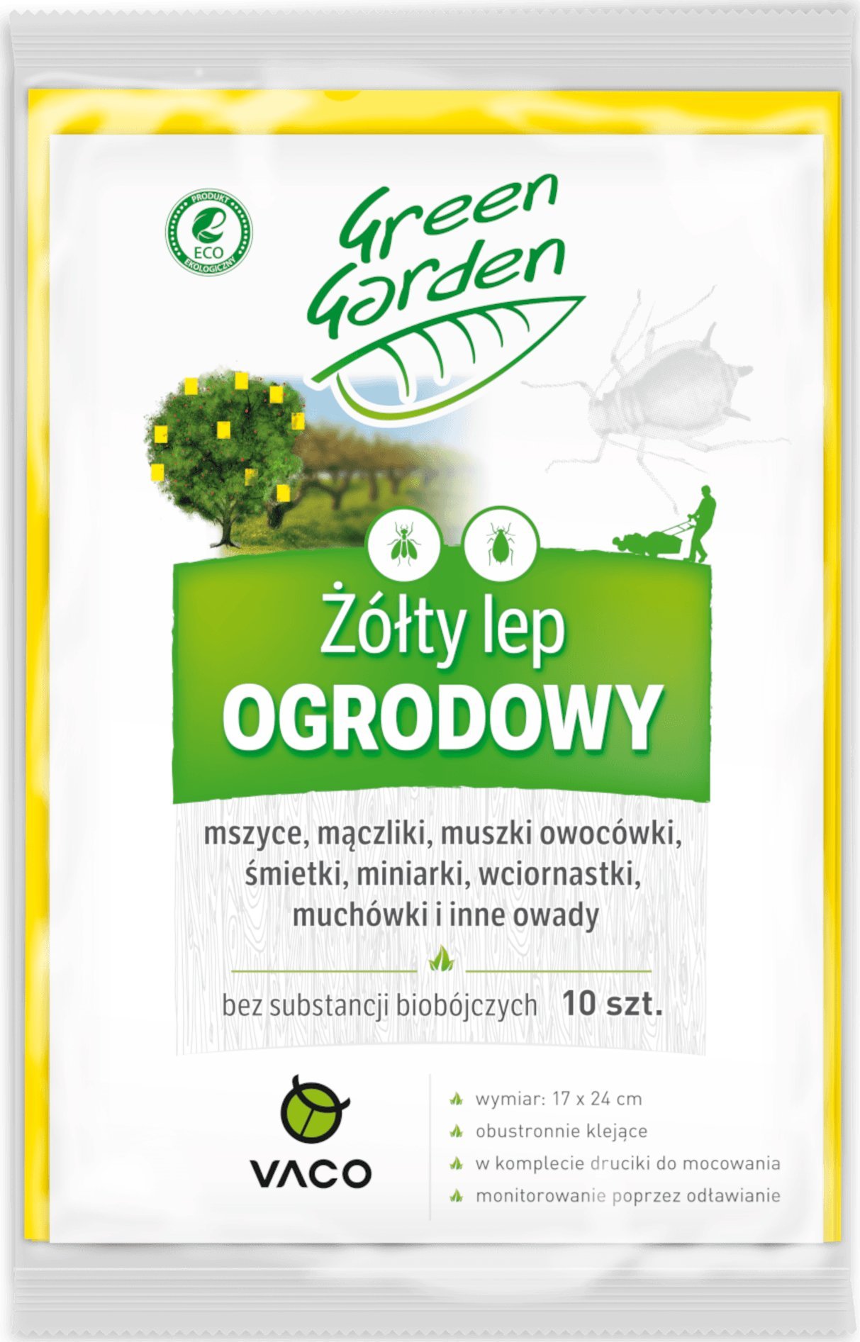 Vaco VACO GREEN* GARDEN lep ogrodowy 24cm x 17cm 10 szt.