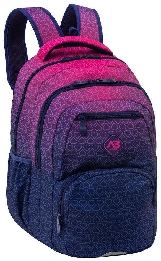 Astra Plecak Hexagon Pink Ombre ASTRA