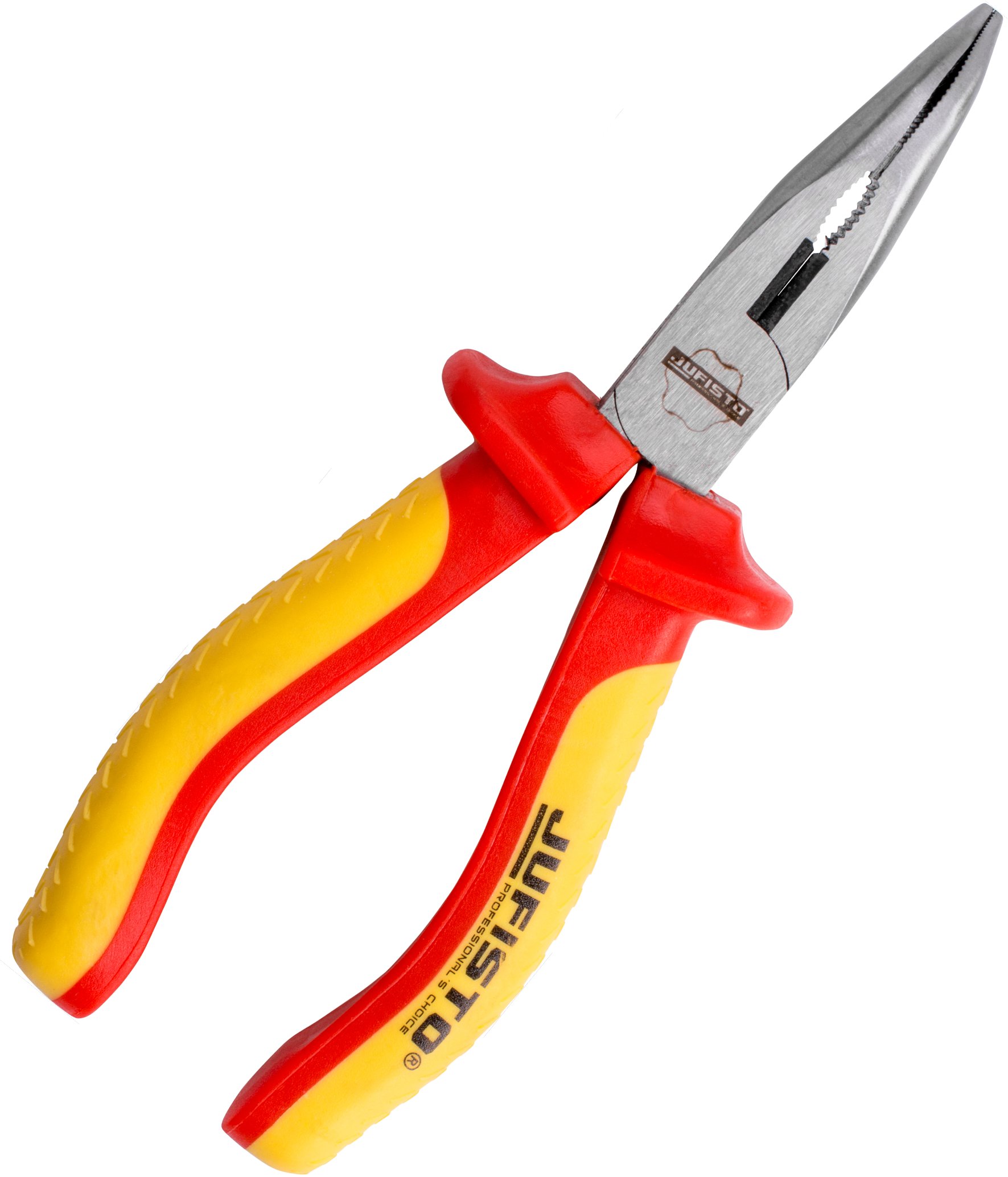 Jufisto JUFISTO Szczypce Wydłużone Wygięte 160mm 1000V Do Kabli W Trudnych Miejscach