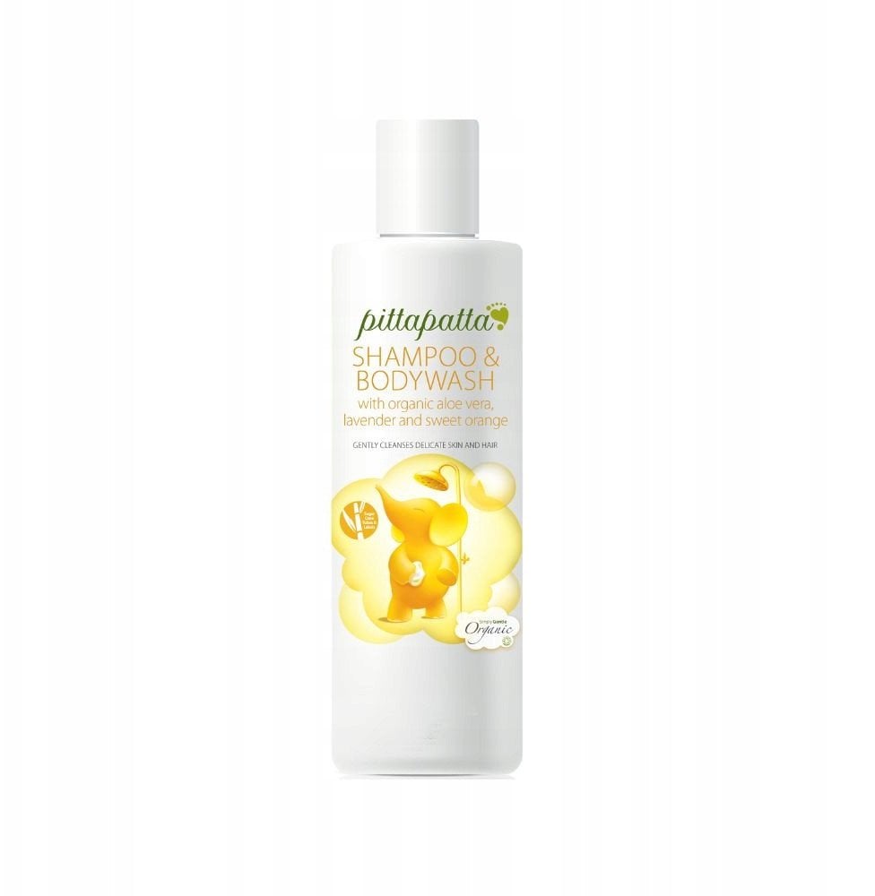 Pittapatta, Szampon i płyn do do mycia ciała, 250 ml