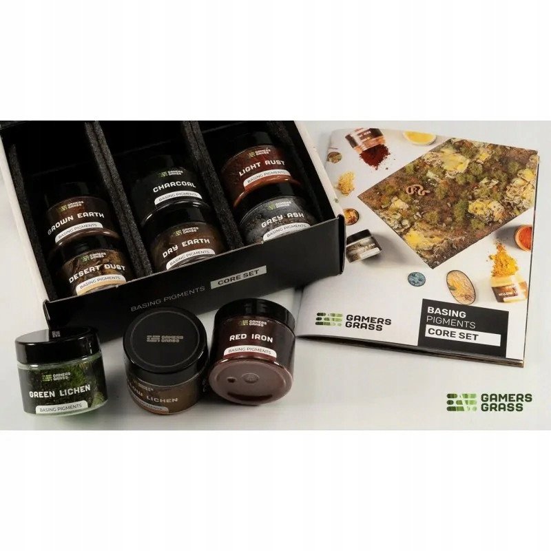 Gamers Grass : Basing Pigments Core Set